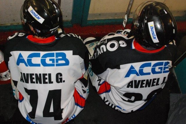 Photo hockey match Avignon - Caen  le 31/01/2009