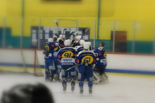 Photo hockey match Avignon - Caen  le 31/01/2009