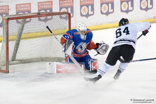 Photo hockey match Lyon - Amiens  le 30/09/2016