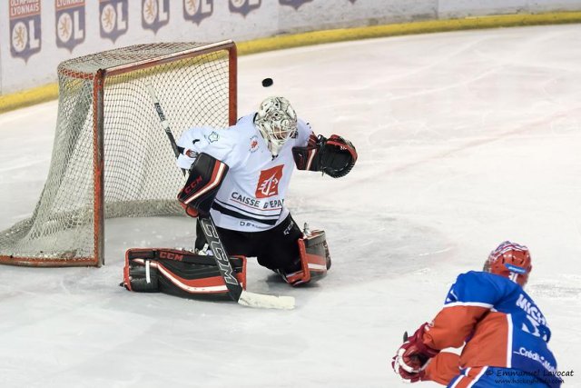 Photo hockey match Lyon - Amiens  le 30/09/2016