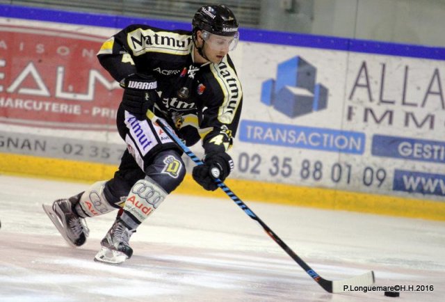 Photo hockey match Rouen - Dijon  le 30/09/2016