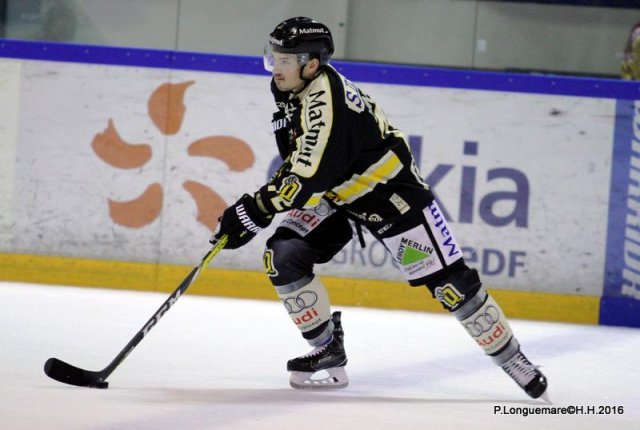 Photo hockey match Rouen - Dijon  le 30/09/2016