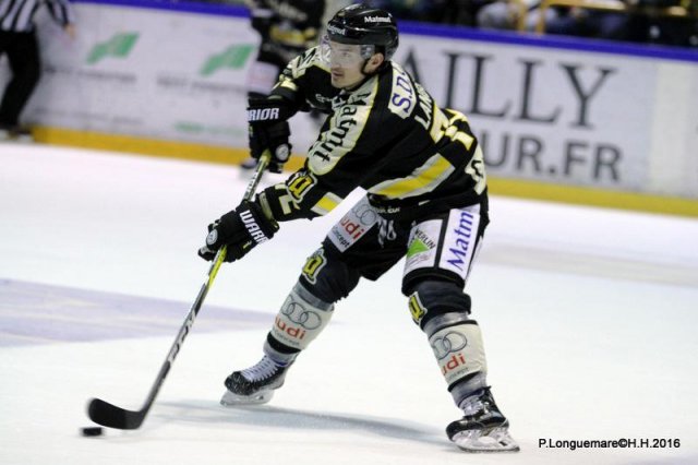 Photo hockey match Rouen - Dijon  le 30/09/2016