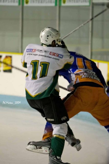 Photo hockey reportage D2 - 15ème journée : Clermont vs Nantes