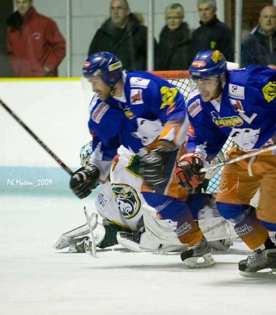 Photo hockey reportage D2 - 15ème journée : Clermont vs Nantes
