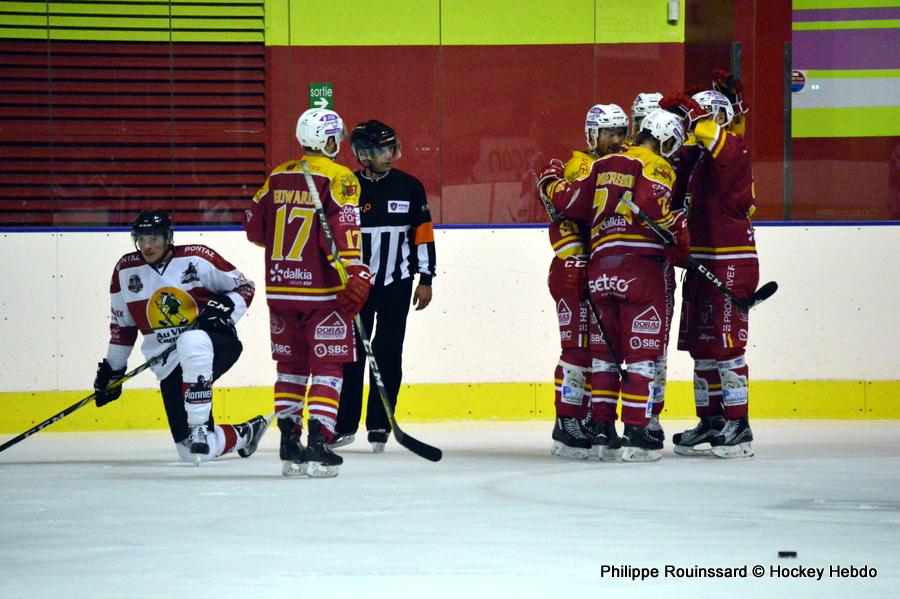 Dijon  3 - 1 Chamonix / Morzine
