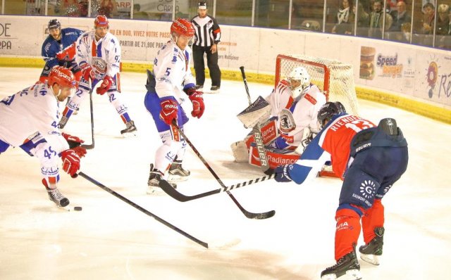 Photo hockey match Angers  - Lyon le 09/10/2016