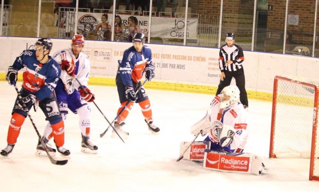 Photo hockey match Angers  - Lyon le 09/10/2016