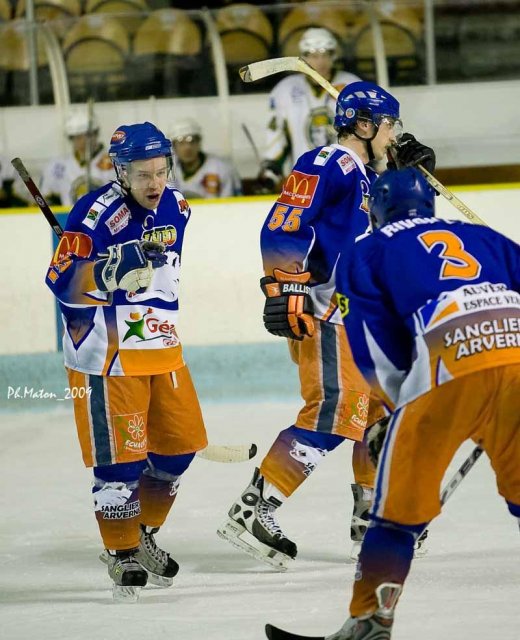 Photo hockey reportage D2 - 15ème journée : Clermont vs Nantes