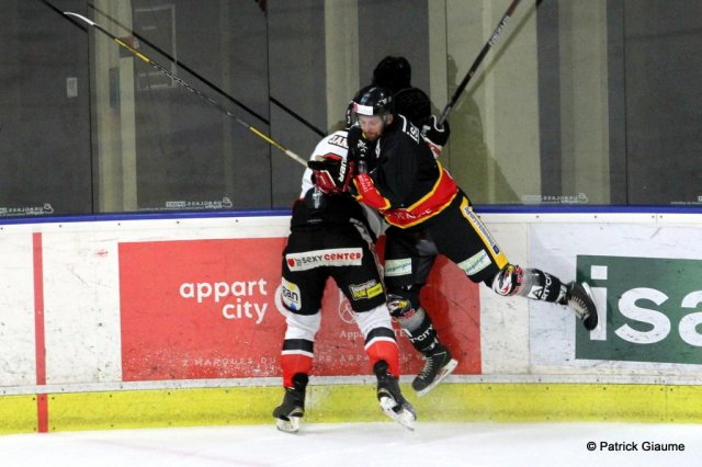 Photo hockey match Nice - Bordeaux le 07/10/2016