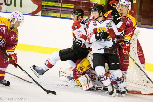 Photo hockey match Dijon  - Chamonix / Morzine le 09/10/2016