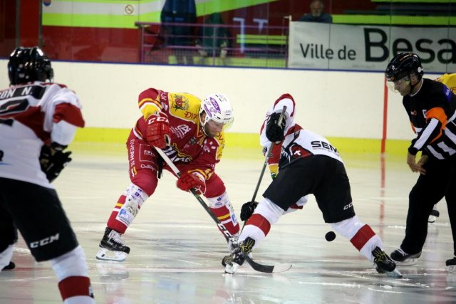 Photo hockey match Dijon  - Chamonix / Morzine le 09/10/2016
