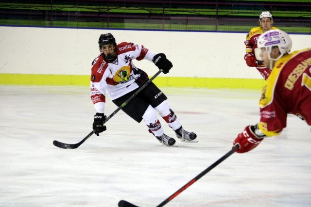 Photo hockey match Dijon  - Chamonix / Morzine le 09/10/2016