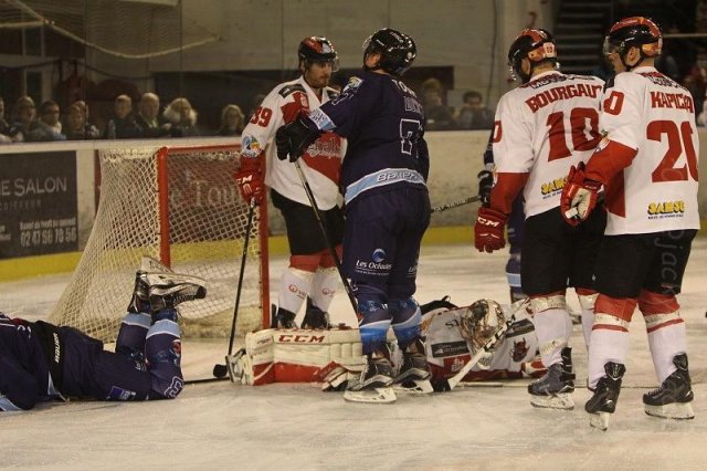 Photo hockey match Tours  - Briançon  le 08/10/2016
