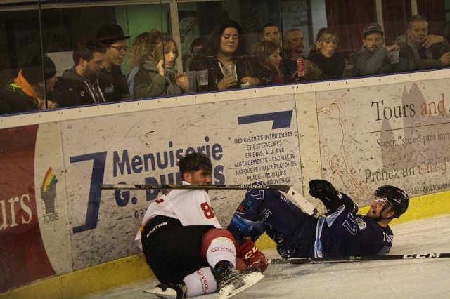 Photo hockey match Tours  - Briançon  le 08/10/2016