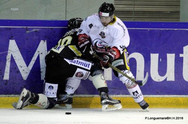 Photo hockey match Rouen - Nice le 11/10/2016