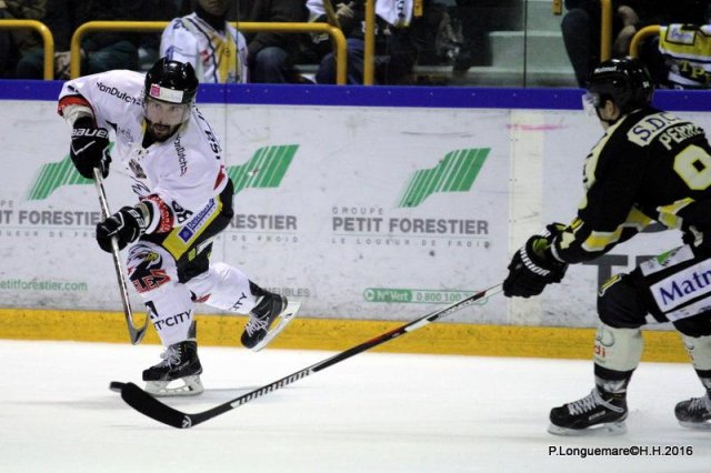 Photo hockey match Rouen - Nice le 11/10/2016