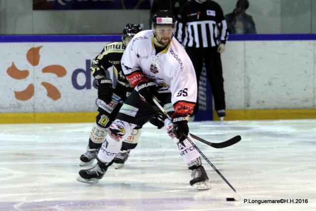 Photo hockey match Rouen - Nice le 11/10/2016