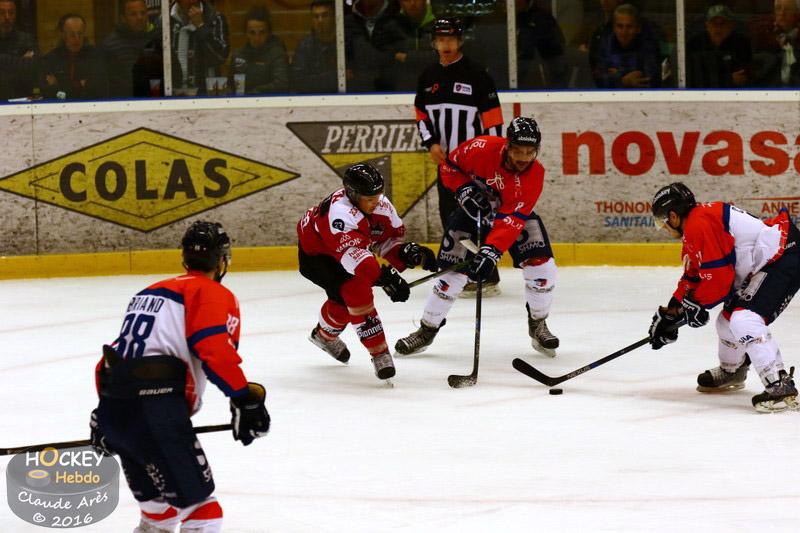 Chamonix / Morzine 3 - 2 Angers 