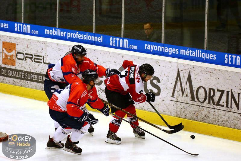 Chamonix / Morzine 3 - 2 Angers 