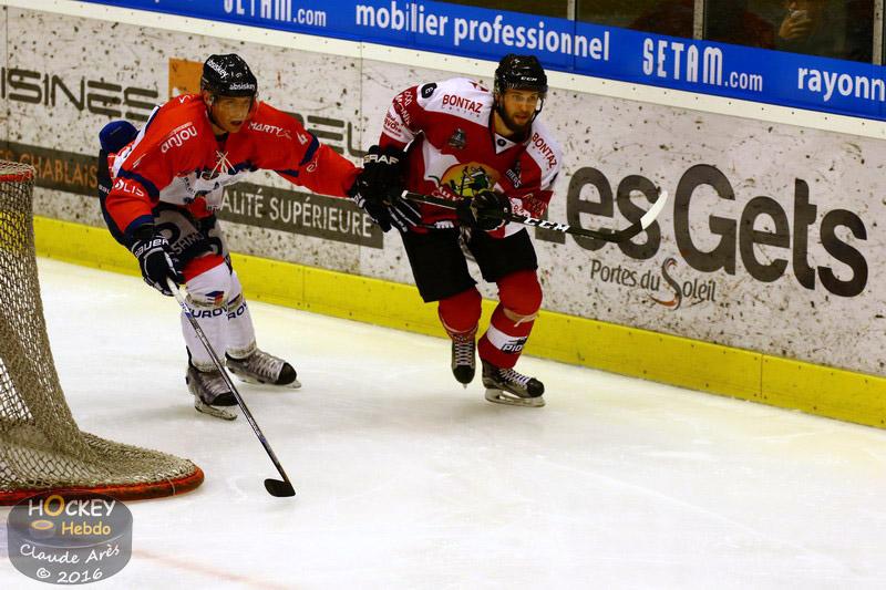 Chamonix / Morzine 3 - 2 Angers 