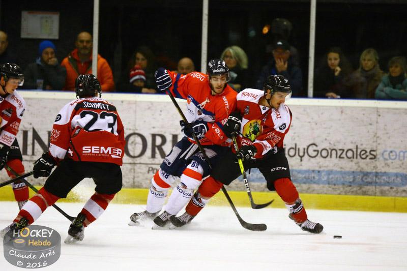 Chamonix / Morzine 3 - 2 Angers 