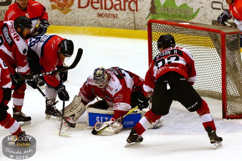 Chamonix / Morzine 3 - 2 Angers 