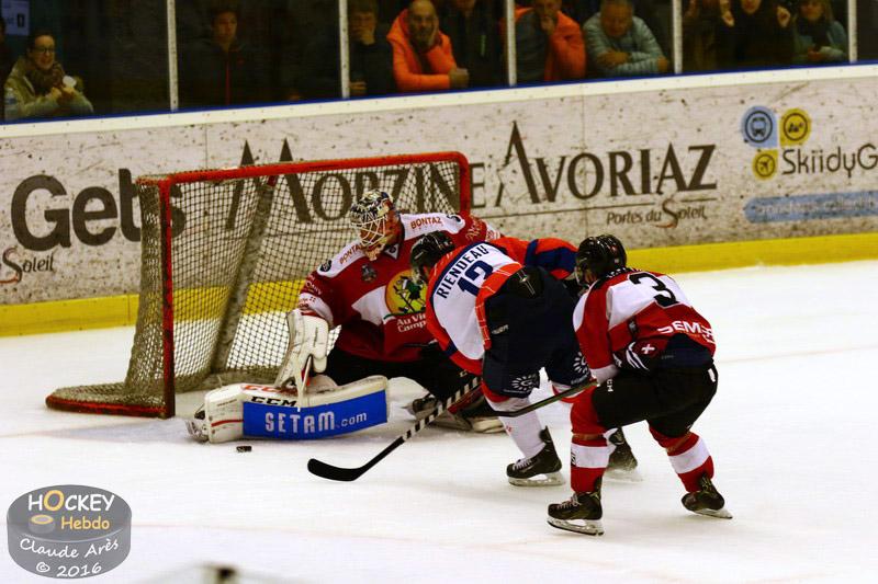 Chamonix / Morzine 3 - 2 Angers 