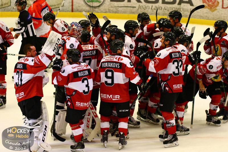 Chamonix / Morzine 3 - 2 Angers 