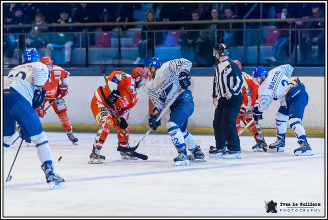 Photo hockey match Amnéville - Paris (FV) le 08/10/2016