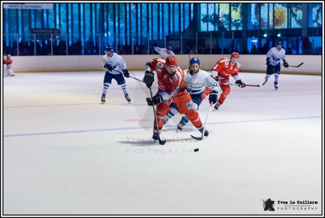 Photo hockey match Amnéville - Paris (FV) le 08/10/2016