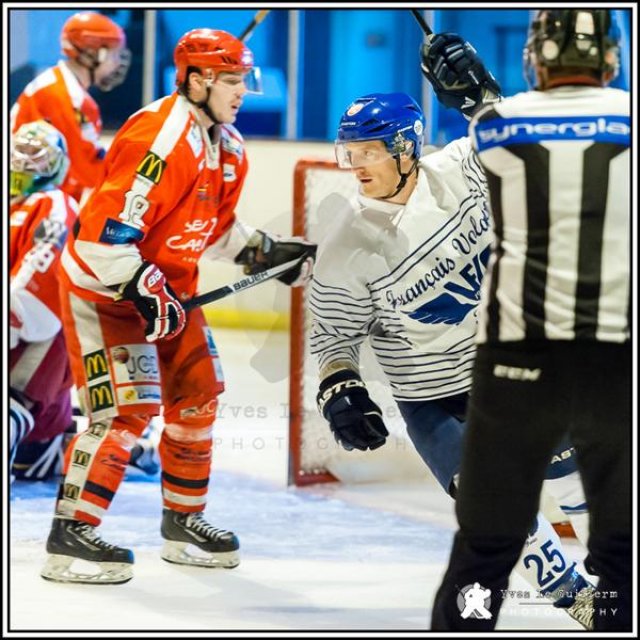 Photo hockey match Amnéville - Paris (FV) le 08/10/2016