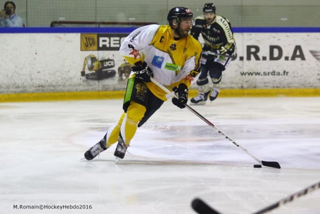 Photo hockey match Rouen - Strasbourg  le 14/10/2016
