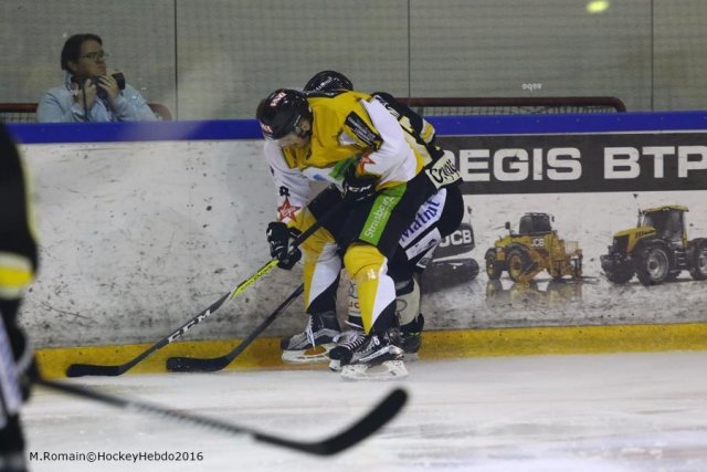 Photo hockey match Rouen - Strasbourg  le 14/10/2016