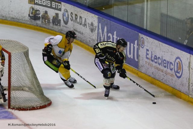 Photo hockey match Rouen - Strasbourg  le 14/10/2016