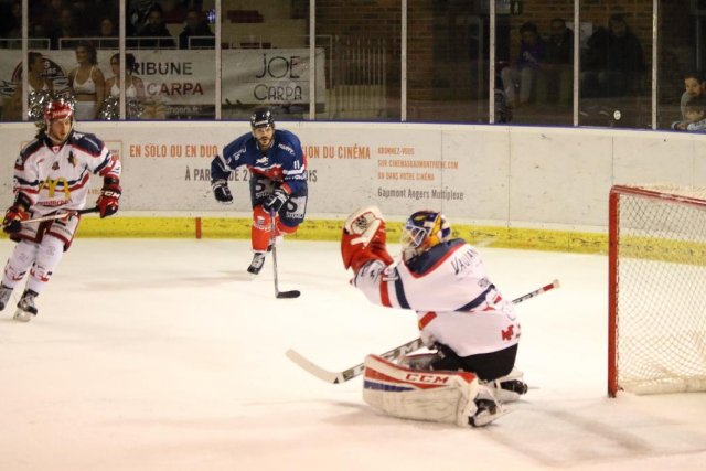 Photo hockey match Angers  - Grenoble  le 14/10/2016