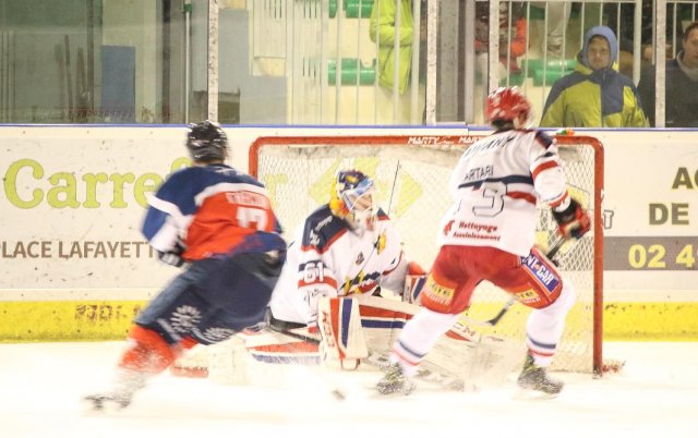 Photo hockey match Angers  - Grenoble  le 14/10/2016