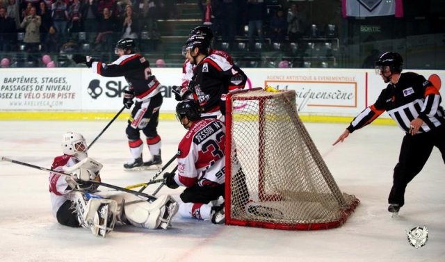 Photo hockey match Bordeaux - Chamonix / Morzine le 15/10/2016