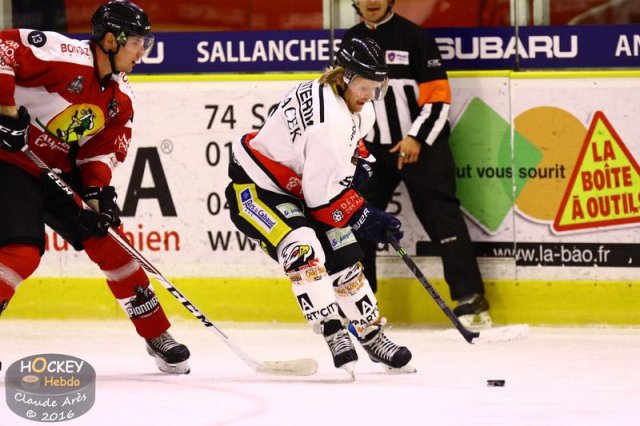 Photo hockey match Chamonix / Morzine - Nice le 18/10/2016