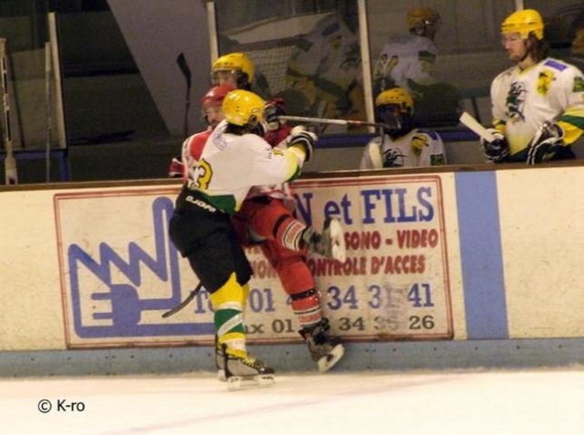 Photo hockey match Courbevoie  - Viry-Châtillon le 31/01/2009