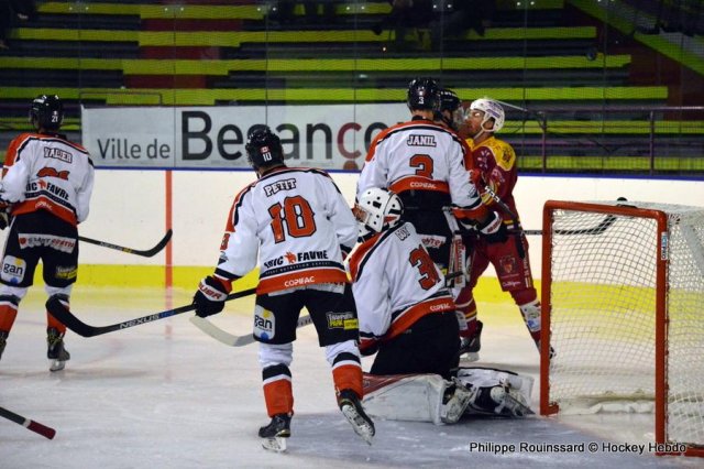 Photo hockey match Dijon  - Bordeaux le 23/10/2016