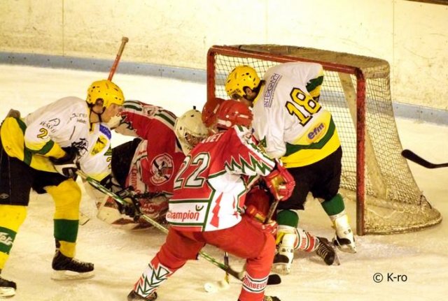 Photo hockey match Courbevoie  - Viry-Châtillon le 31/01/2009