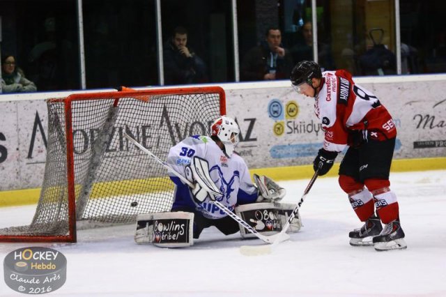 Photo hockey match Chamonix / Morzine - Courchevel-Méribel-Pralognan le 25/10/2016