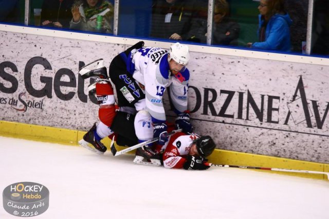 Photo hockey match Chamonix / Morzine - Courchevel-Méribel-Pralognan le 25/10/2016