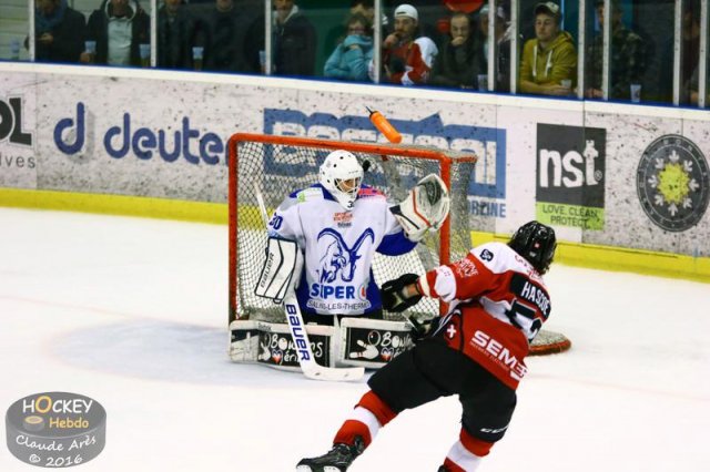 Photo hockey match Chamonix / Morzine - Courchevel-Méribel-Pralognan le 25/10/2016