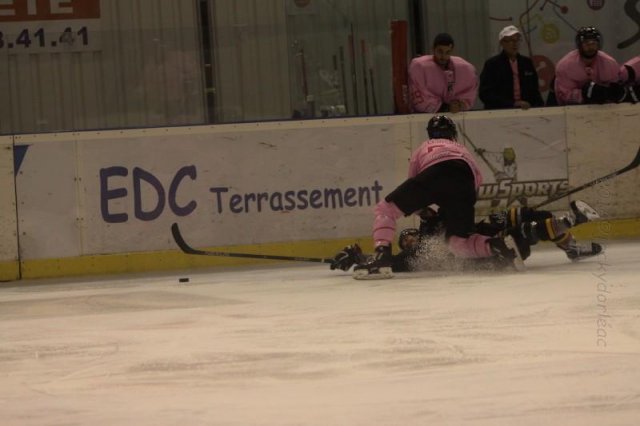 Photo hockey match Tours  - Brest  le 29/10/2016