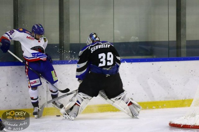Photo hockey match Courchevel-Méribel-Pralognan - Mulhouse le 29/10/2016