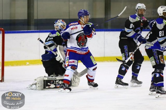 Photo hockey match Courchevel-Méribel-Pralognan - Mulhouse le 29/10/2016