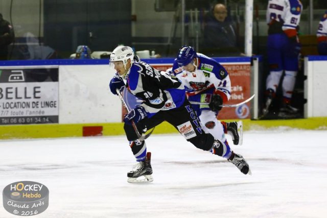 Photo hockey match Courchevel-Méribel-Pralognan - Mulhouse le 29/10/2016