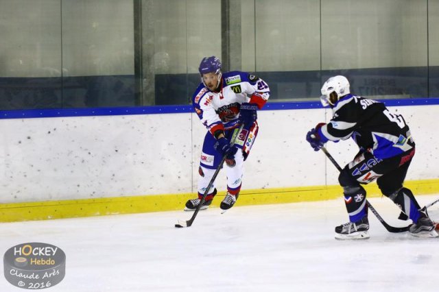 Photo hockey match Courchevel-Méribel-Pralognan - Mulhouse le 29/10/2016